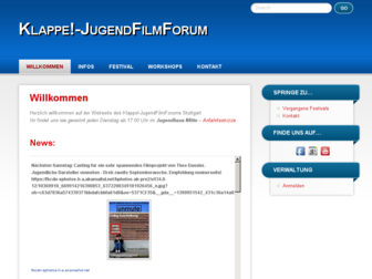 klappe-filmforum.de website preview