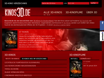 kinos3d.de website preview