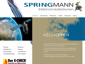 springmann-elektro.de website preview