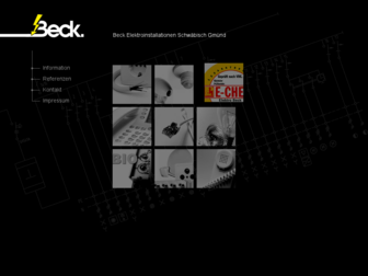 beck-elektro.com website preview