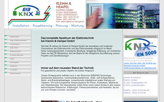 klemm-hempel.de website preview