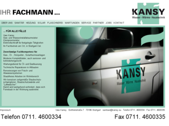 kansy.eu website preview