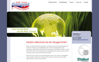 gauggel-sanitaer.de website preview