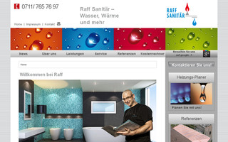 raff-sanitaer.de website preview
