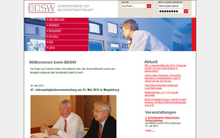 bdsw.de website preview
