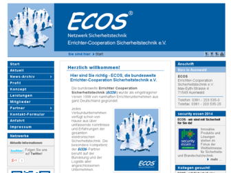 ecos-ev.de website preview