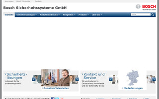 bosch-sicherheitssysteme.de website preview