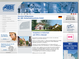 abi-sicherheitssysteme.de website preview