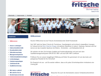 fritsche-sicherheit.de website preview