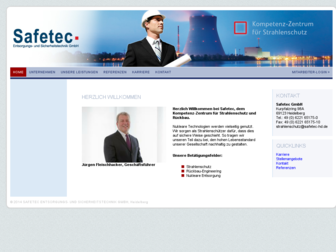 safetec-strahlenschutz.de website preview