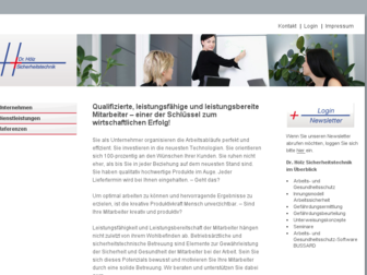 drhoelz-sicherheitstechnik.de website preview