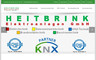 heitbrink-elektro.de website preview