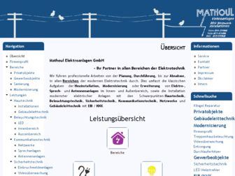 elektro-mathoul.de website preview