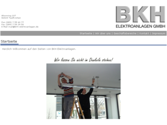 bkh-elektroanlagen.de website preview