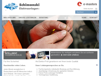 schimanski-elektro.de website preview
