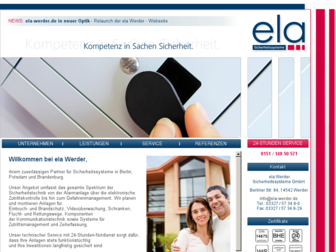 ela-werder.de website preview