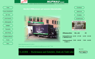 nupnau-gmbh.de website preview