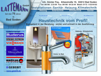 lattemann-sanitaer.de website preview
