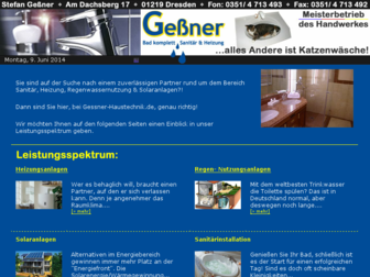 gessner-haustechnik.de website preview