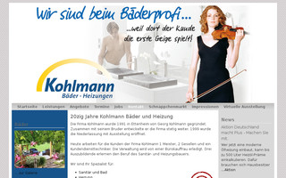 kohlmann-sanitaer.de website preview