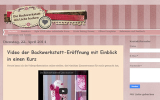 diebackwerkstatt.blogspot.com website preview