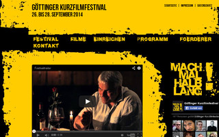 goettinger-kurzfilmfestival.de website preview