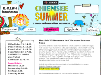 shop.chiemsee-summer.de website preview