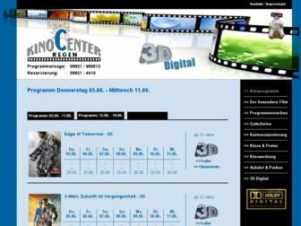 kino-regen.de website preview