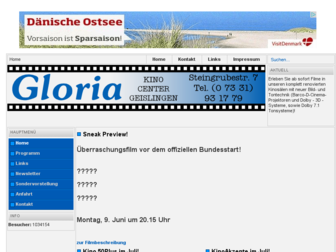 gloria-geislingen.de website preview