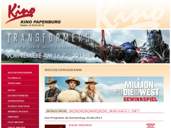 kino-papenburg.de website preview