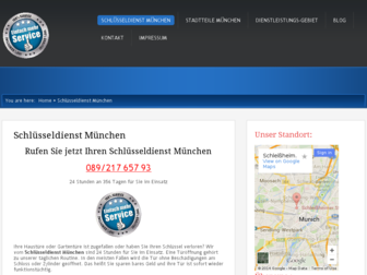 schluesseldienst-muenchen.info website preview