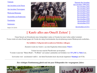 apostrophen-alarm.de website preview