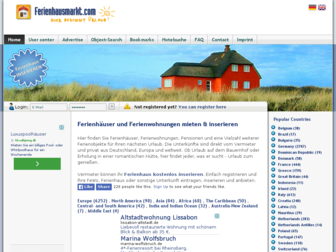 ferienhausmarkt.com website preview