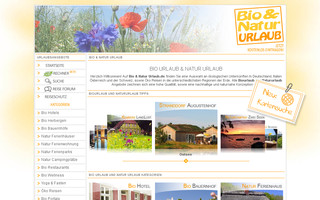 bio-natur-urlaub.de website preview