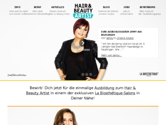 hair-and-beauty-artist.de website preview
