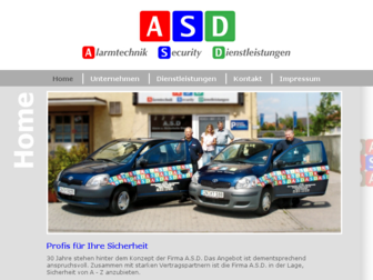 asd-sicherheit-24.de website preview