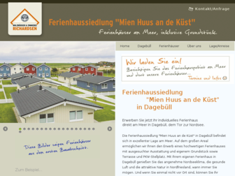 ferienhaus-dagebuell.de website preview