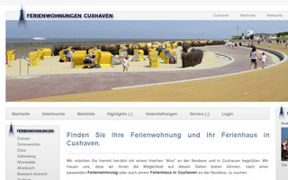 ferienwohnung-cuxhaven.eu website preview
