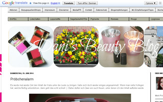 danis-beautyblog.com website preview