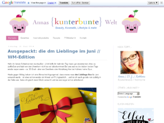 annas-kunterbunte-welt.blogspot.com website preview