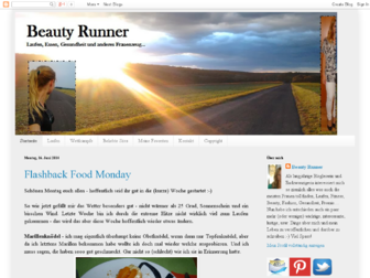 beautyrunner.blogspot.com website preview