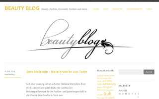 beauty-blog.de website preview