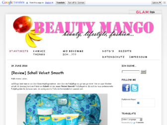 beautymango.de website preview