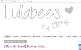 lullabees.de website preview
