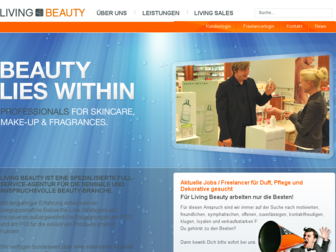 livingbeauty.de website preview
