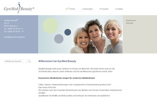 gynmed-beauty.de website preview