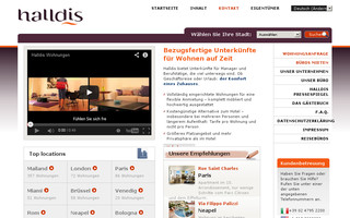 de.halldis.com website preview