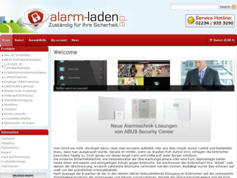 alarm-laden.de website preview