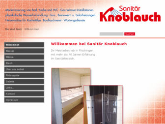 sanitaer-knoblauch.de website preview