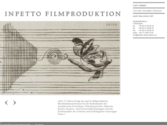 inpetto-filmproduktion.de website preview